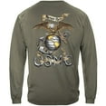 thumbnail image 3 of USMC Eagle Green T-Shirt, 3 of 7