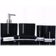 thumbnail image 5 of Suministros de baño, 5 piezas/juego de accesorios de baño acrílicos, equipo de baño, portaescobillas, diseño de precisión, 5 of 9