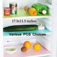 thumbnail image 1 of Refrigerator Liners, Washable EVA Refrigerator Mats Fridge Shelf Liners Cuttable Fridge Mats Pads for Drawer Table Shelves Cabinet ( 17.7 X 11.4 Inch), 1 of 8