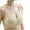 Khaki, variant on Nursing Sleep Bra Women Padded Bra Feature V-Neck Molded Bra Style W-795 Beige M