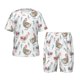 thumbnail image 1 of Fotbe Funny Chicken Pijama Estampada de 2 Piezas para Niños – Ropa de Dormir de Manga Corta Cómoda para Niños y Niñas, Camiseta y Shorts de Algodón-X-Large, 1 of 6