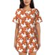 thumbnail image 1 of Balery Christmas Snowflake Dog Conjunto de Pijama para Mujer con Estampado, Dos Piezas de Manga Corta y Shorts, Ropa de Dormir Suave con Cuello Redondo y Bolsillos-Medium, 1 of 6