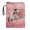 Horse and Cherry Blossom Pattern, variant on Flowers Pattern Zipper Pouch for Fater, Church Bag, Handle, Carrying Book Case for Bible