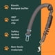 thumbnail image 4 of Arnés para perros NQ con reposacabezas ajustable 51-63 cm bungee clip giratorio, 4 of 5