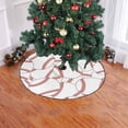 thumbnail image 2 of FMSHPON Baseball Tennis Ball Xmas Christmas Tree Skirt Stand Mat for Holiday Party Decoration Indoor Outdoor 36 inches, 2 of 3