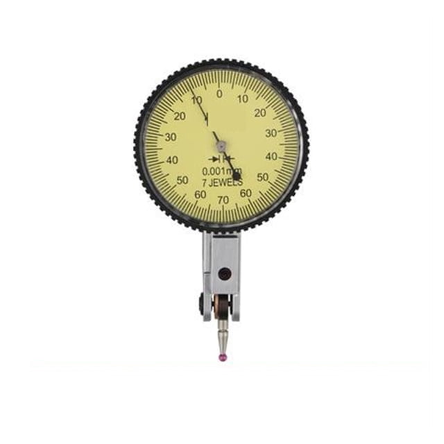 Dial Gauge Lever Percentage Gauge Small School Table Indicator Table Small Table High Precision 0.01/0.002mm ,Accurate Readings