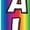 SALE Rainbow, variant on Sale Advertising Feather Banner Swooper Flag Sign with Flag Pole Kit and Ground Stake, Rainbow