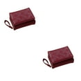 thumbnail image 4 of Minnieouse Cartera de moda para mujer, carteras de lujo con múltiples ranuras, cartera portátil de cuero para dinero en efectivo, monedero con cremallera, Rojo 2piezas Minnieouse CBP442056, 4 of 6