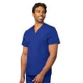 thumbnail image 1 of Adar Universal Unisex Scrubs - V Neck Tunic Scrub Top, 1 of 8