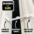 Door Buddy Baby Proof Door Lock with Adjustable Strap. No Need for Baby