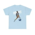 thumbnail image 2 of Tennessee Ja Morant #12 Jump Cartoon Basketball fan Gifts Unisex Cotton Tee, 2 of 4