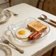 thumbnail image 5 of Home Use Themed Serving Plates Dining Table Food Tray Dormitory Trash Tray Small Desktop Storage Tray, 5 of 6