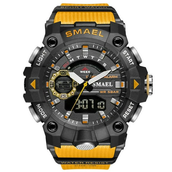 Military Watches Men Sport Watch New 50M Waterproof Wristwatch Stopwatch Alarm LED Light Digital Watches 8040 Men's Sports Watch