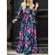 thumbnail image 4 of Txlixc Vestido de manga larga de ocio femenino Txlixc moda, 4 of 9