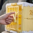 thumbnail image 4 of Cat Carrier and Pet Carrier, Foldable Portable Aircraft Box for Cats and Small Dogs, Vehicle Mounted Travel Cage for Airlines and Road Trips, Small Size, 5 Colors, 4 of 6
