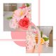 thumbnail image 3 of Caja de flores de jabón, ramo de flores de jabón con cesta, rosa de jabón artificial, belleza eterna, fabricante de romance, regalo creativo para el día de la madre, día de San Valentín (rosa) kaili Sencillez, 3 of 5