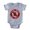 Heather Grey, variant on CafePress - Stink Bug Go Away - Cute Infant Baby Football Bodysuit