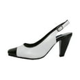 thumbnail image 3 of PEERAGE Roxy Women's Wide Width Leather Pumps, 3 of 4