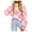 Pink, variant on Honeeladyy Women's Long Sleeve Ribbed Knit Loose Turtleneck Sweater Long Sleeve Turtleneck Top