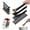 Black, variant on Three-in-One Folding Measuring Cup, 2 measuring cups can be folded into 6 different sizes. Magnetic design, leak-proof design, suitable for both humid and dry environments.