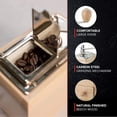 thumbnail image 3 of Zassenhaus Santiago Coffee Mill Grinder Beech Wood Natural Varnish Manual Hand Grinder, 3 of 7