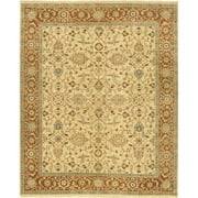 Due Process Stable Trading Mirzapur Oushak Light Gold & Rust Area Rug, 4 x 6 ft.