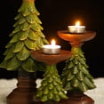 thumbnail image 2 of Candelabro navideño de resina perfecl 12cmx12cmx27.5cm, 2 of 8