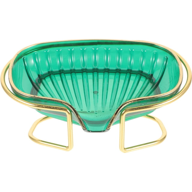 Miangastore Porte-Savon Fer Vert Lot de 1 5.4x3.8x3.8in