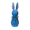 Blue#TXD34, variant on Easter Flocked Bunnies Figurine Easter Decorations,Flocked Easter Bunny Decor,Spring Tables Decoration Centerpieces Indoor Easter Decorating Bunnies for Home Office Party Supplies