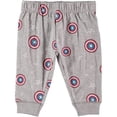 thumbnail image 5 of Marvel Captain America 3-Piece Infant Bodysuit Pant and Hat Set-3-6 Months, 5 of 5
