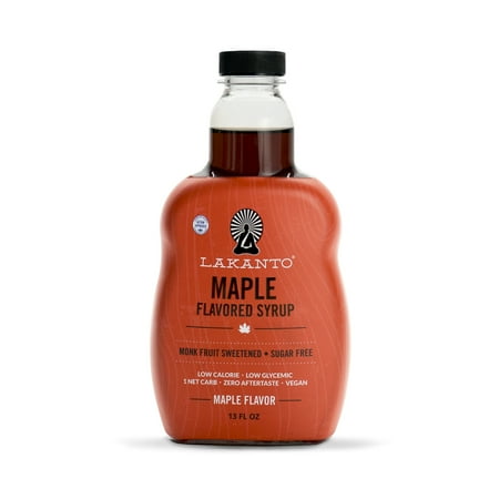 - Lakanto Monkfruit Maple Flavored Syrup, 13 OZ (368G)