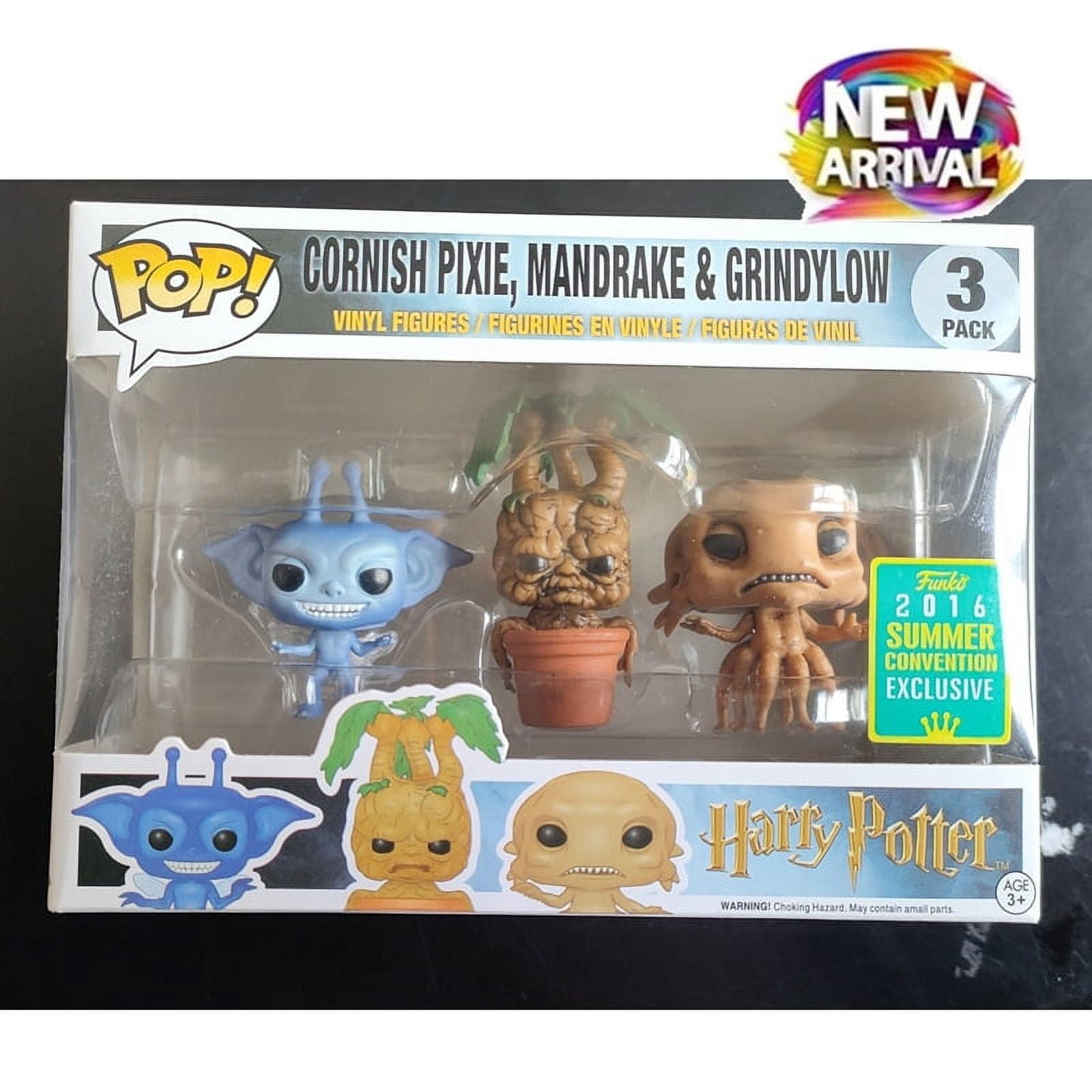 Grindylow Mandrake Funko Pop Pack Pixie Mandrake Grindylow Funko