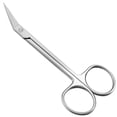 thumbnail image 2 of MT Curved Stainless Steel Nail Cutting Scissors, 4", Silver, 2 of 5