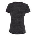 thumbnail image 3 of JERZEES Women's Snow Heather Jersey V-Neck Size up to 3XL, 3 of 5
