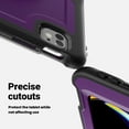 thumbnail image 4 of Case for iPad Pro 13 2024, Silicone PC Protective Cover with Pencil Holder Shoulder Strap & 360 Degree Rotating Hand Strap Kickstand 2 In 1 Case Cover for iPad Pro 13 2024, Purple, 4 of 12
