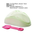 thumbnail image 7 of Walbest Hamster Sand Bathroom, Plastic Mouse Shape Sand Bath Container Small Pet Bathtub Sauna Toilet Washroom Box with Shovel for Hamster Guinea Pig Ferret Gerbil Chinchilla (Pink), 7 of 7