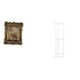 thumbnail image 1 of Marco de fotos floral acrílico de mesa, soporte de pared antiguo con soporte transparente, pequeño, ahorra espacio, ideal como mesita de noche para of, 1 of 8