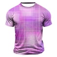 thumbnail image 1 of Tops para hombre, blusas y camisas de cuello redondo y manga corta para hombre, blusas casuales de moda para hombre, blusas deportivas de cuello redondo y manga corta, blusas de poliéster para hombre, 1 of 4