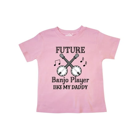 

Inktastic Future Banjo Player Like Daddy Gift Toddler Boy or Toddler Girl T-Shirt