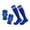 Blue Size L, variant on koolsoo Soccer Shin Guards with Soccer Socks Calf Guards for Boys Girls Shin Sleeves Blue S