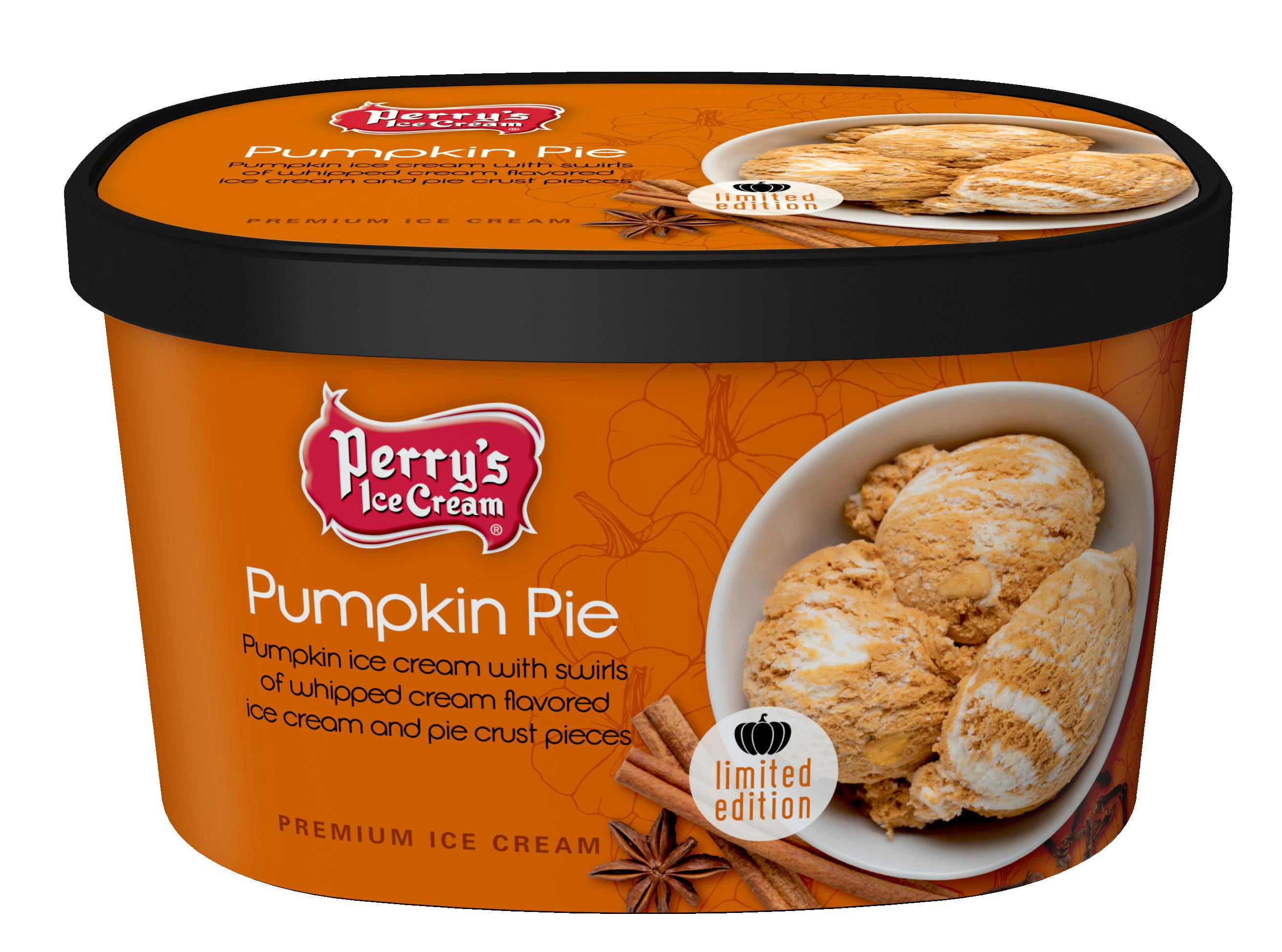 Perry's Pumpkin Pie 1.5 QT Ice Cream