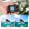 thumbnail image 3 of 4pcs Set Lens Filter ND8+ND16+ND32+CPL, K&F CONCEPT Neutral Density & Polarizing Lens Filter Kit Protector for 9/10/11/12 Action Camera ND+CPL Filter, 3 of 8