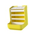 thumbnail image 2 of DimyFew Rabbit Hay Feeder Grass Rack Bunny Feeder Cage Hay Racks Food Bowl Dispenser Two-in- PP Structure Suitable for Rabbit Guinea Pig Chinchilla Home Us yellow, 2 of 8