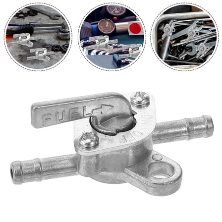 unbranded 5pcs Motorcycle Shut Off Valve Dualhead Design For Atv Dirt Bike Durable Cautery Versatile Replacement Petcock