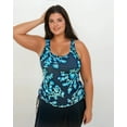 thumbnail image 2 of Calypsa Women's and Women's Plus Tankini Maya Swim Top, 2 of 10
