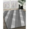 thumbnail image 2 of Ahgly Company Indoor Rectangle Patterned Gray Cloud Gray Area Rugs, 2' x 3', 2 of 6