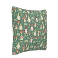 thumbnail image 2 of Bingfone Mushrooms Gnome Linen Throw Pillow Covers Cushion Case Pocket Button Vintage Farmhouse Pillowcase-16"x16", 2 of 9