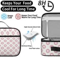 thumbnail image 4 of Insulated Lunch Bag - Thermal Soft-Sided Mini Cooler Tote for Adults Leakproof,Lunch Box for Back to School & Work,Lightweight Reusable Meal Kit w/ Easy-Clean Lining, 4 of 6