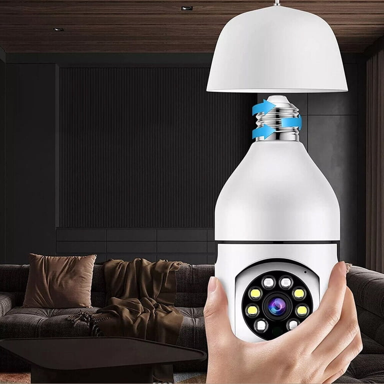 360 ° 1080P IP E27 Light Bulb Camera Wi-Fi IR Night Smart Home Wireless Security 360 ° 1080P IP E27 Light Bulb Camera Wi-Fi IR Night Smart Home Wireless Security