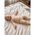 thumbnail image 6 of RUINIXCW Toddler Baby Girls Fall Outfit Fashion Floral Print Long Sleeve Ribbed Tops with Pants 2Pcs Set, 6 of 9